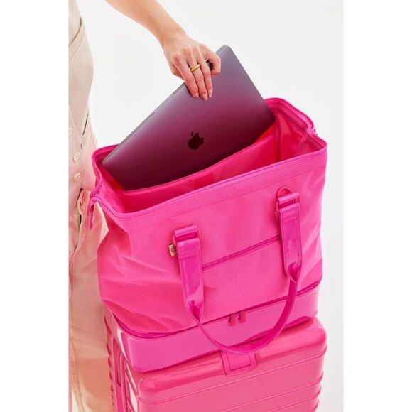 NWT BEIS Barbie Pink Mini Weekender - LIMITED EDITION - Picture 3 of 7